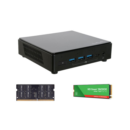 BUNDLE ECS LIVA Z3 Plus i3-10110U 16Go 500Go M.2 SSD | ECP Grossiste informatique