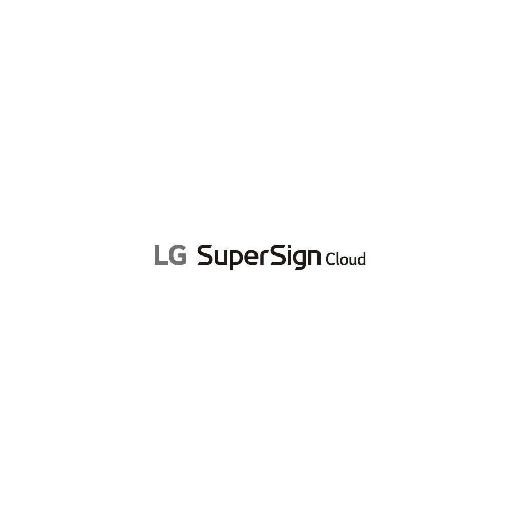LG Logiciel Super Sign Cloud (Licence 5 ans pour 1 device) SSC-Y5SLP | ECP Grossiste informatique