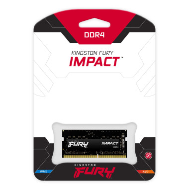 KNGMM038659 Mémoire Kingston FURY Impact 8 Go DDR4 3200 MHz SODIMM CL20
