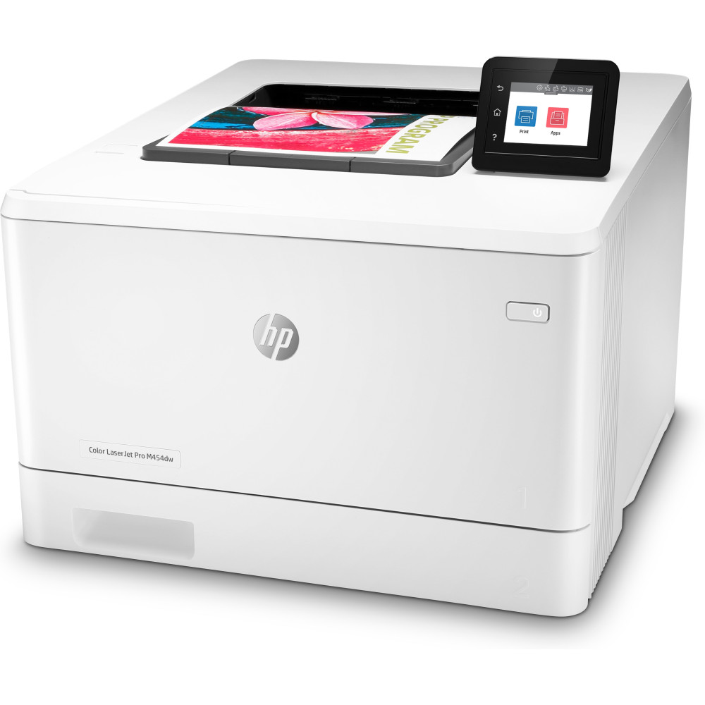 HP Color LaserJet Pro M454dw, Imprimer, Impression USB en façade Impression recto-verso