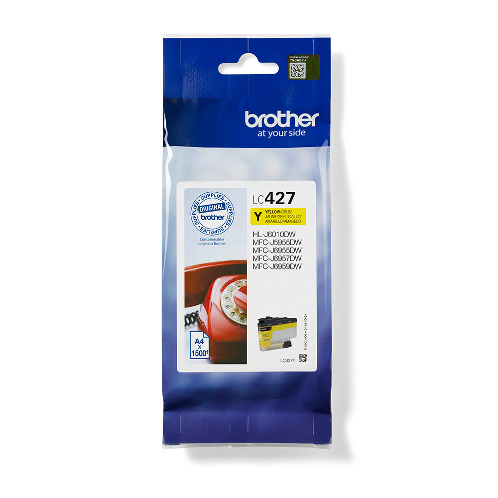 Brother LC427Y - Cartouche d'encre originale - Jaune