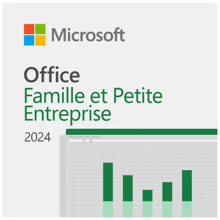 ESD - Microsoft Office Famille Petite Entreprise 2024 - 1 PC/MAC - Français