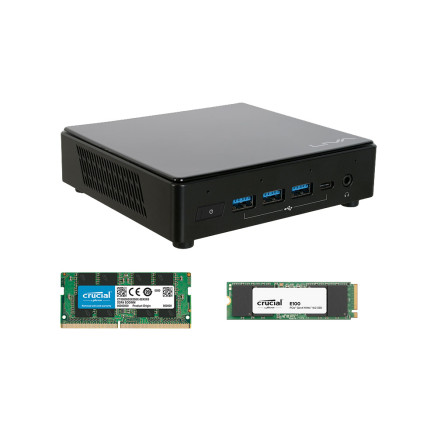BUNDLE ECS LIVA Z3 Plus i3-10110U 8Go 480Go M.2 SSD | ECP Grossiste informatique