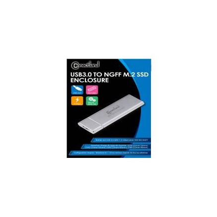 1920112 Boîtier SSD externe, M.2 NGFF vers USB 3.0 | ECP Grossiste informatique