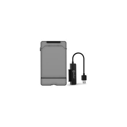 Boîtier externe 2.5p SATA USB 3.0 Noir | ECP Grossiste informatique