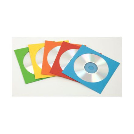 Pack de 25 enveloppe pp color CD | ECP Grossiste informatique