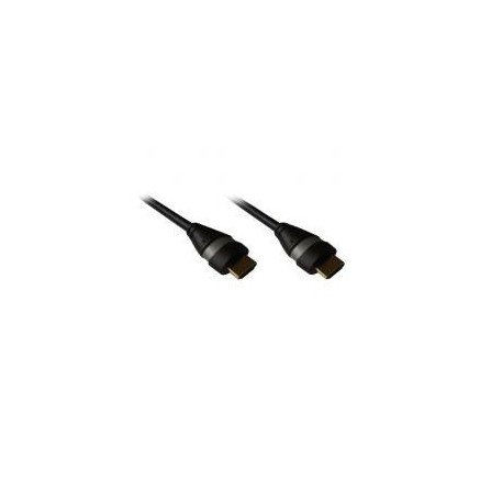 Cordon HDMI 2.0 Ethernet 5m A-A M-M Noir/Silver | ECP Grossiste informatique