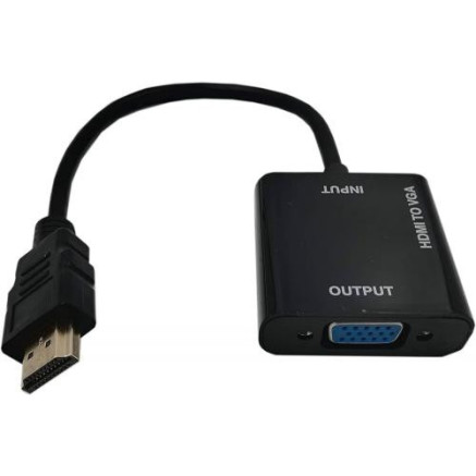 Adaptateur HDMI Mâle - VGA Femelle 0.15m | ECP Grossiste informatique