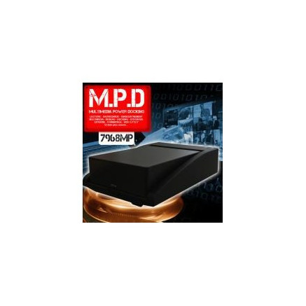 DESTOCKAGE 7968MP Docking 2.5/3.5 SATAII/USB2+LAN, MM Black | ECP Grossiste informatique