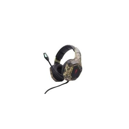 0915181 CASQUE 50mm GAMING ARMY THOR GREEN | ECP Grossiste informatique