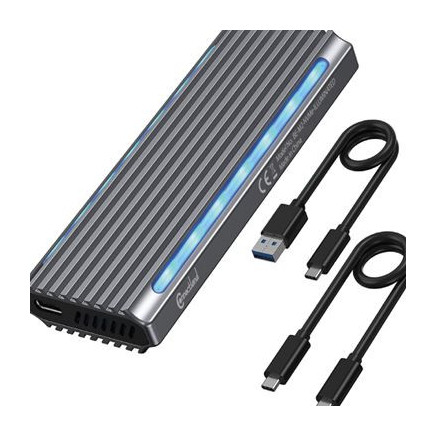 1920333 Boîtier SSD externe, M.2 PCIe NVMe vers USB C | ECP Grossiste informatique