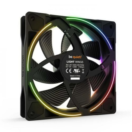 BEQUIET LIGHT WINGS - 14CM - ARGB - 20 LED - 23.3DB(A) | ECP Grossiste informatique