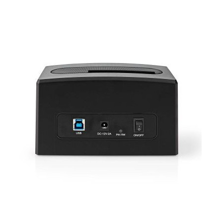 STATION 1xHDD SATA 2.5p / 3.5p SORTIES USB V3 BLACK | ECP Grossiste informatique