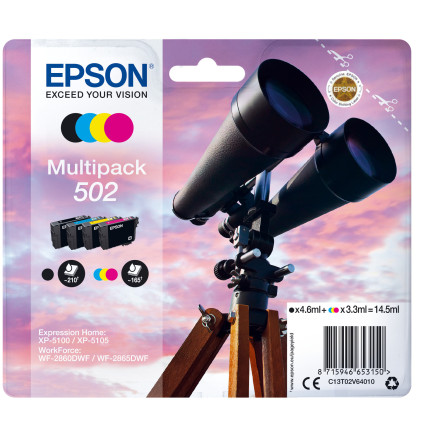 EPSON 1LB Multipack 4-colours 502 Ink