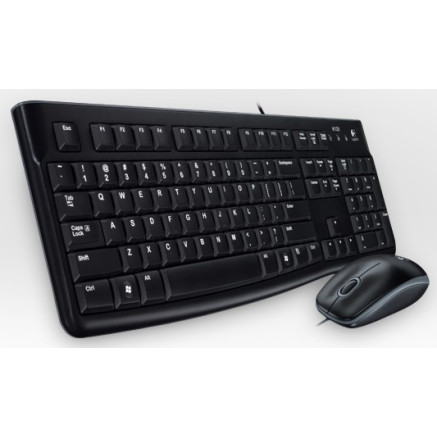 Keyboard  Mouse Logitech MK120 (DE) (920-002540)