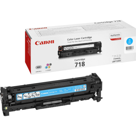 CANCO018248 CANON toner 718 Cyan