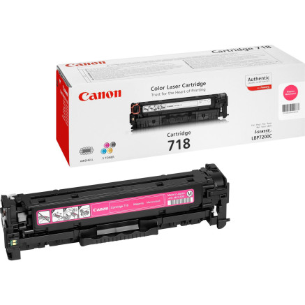 CANCO018249 CANON toner 718 Magenta