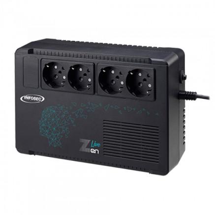INFON032907 Onduleur Infosec Zen Live 500 500VA 300W