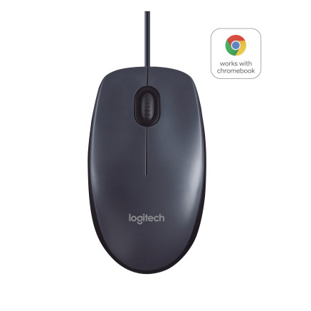 LOGSO021556 B100 Souris optique Black 800d