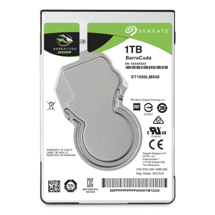 SEADD027238 2.5 - 7mm - Barracuda Mobile 1To - 5400T min - 128Mo cache - Sata 6Gb s -