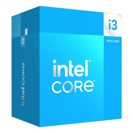 INTCP043695 Intel i3-14100 4.7Ghz 12Mo LGA1700 Boîte