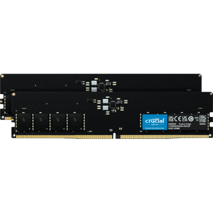 CRUMM045128 CRUCIAL RAM DDR5-5600 - KIT 2x 16Go (32Go) - DIMM - CL46