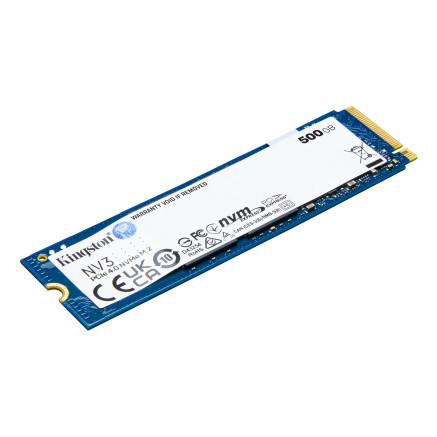KNGDD045663 KINGSTON NV3 - 500Go - SSD M.2 NVME - PCIE 4.0 - 2280