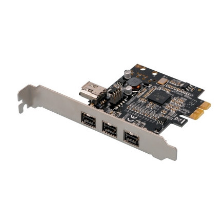 Carte PCI Express 3 ports IEEE 1394b | ECP Grossiste informatique