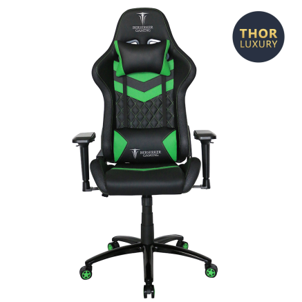 SIEGE-BSK-THOR-LUXURY-BK-GREEN | ECP Grossiste informatique