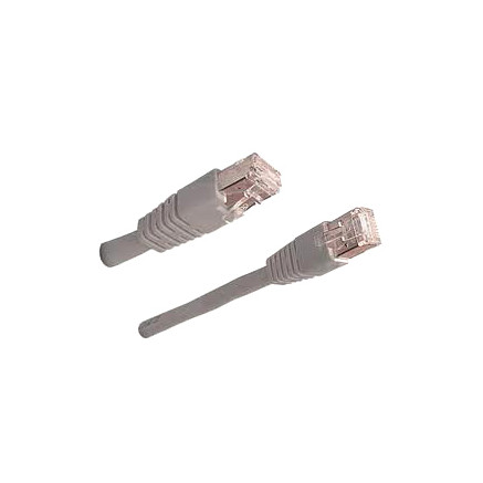 Câble Rj45 droit F/UTP cat6 blinde 10m gris | ECP Grossiste informatique