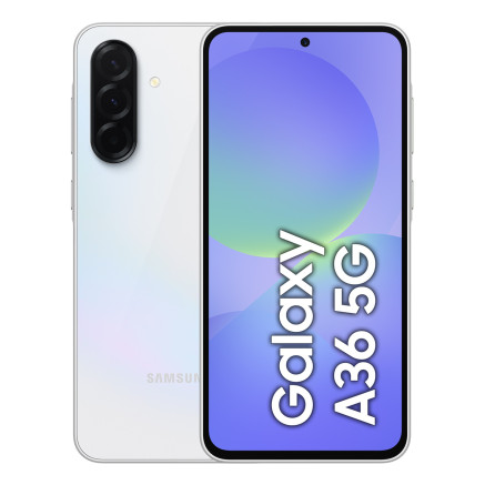 Samsung Galaxy A36 17 cm (6.7") Double SIM Android 15 5G USB Type-C 6 Go 128 Go 5000 mAh Blanc
