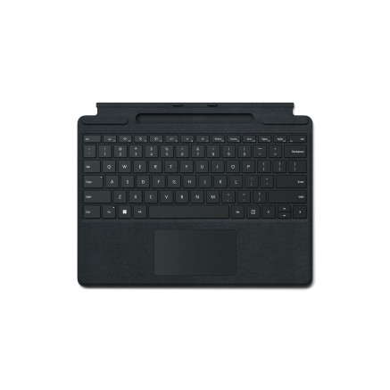 Microsoft Surface Pro Signature Keyboard AZERTY Français Microsoft Cover port Noir